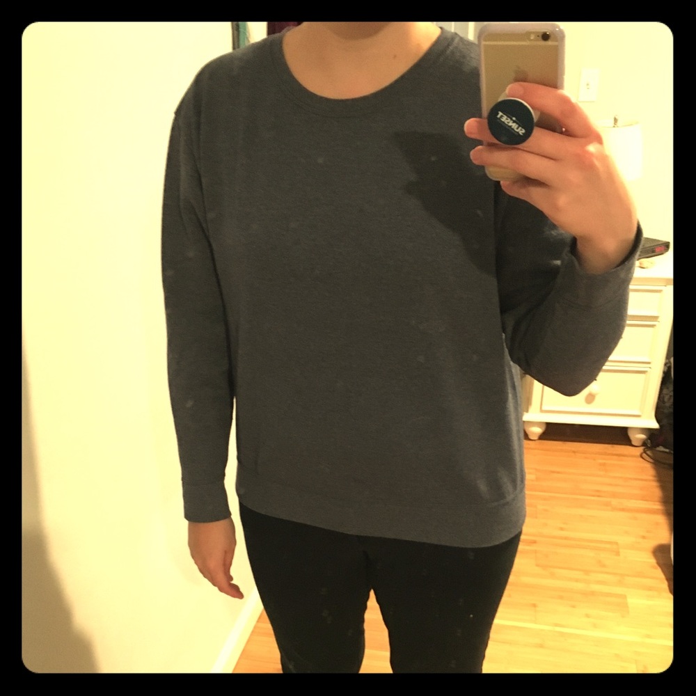 Navy Blue Hanes Sweatshirt
